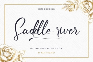 Saddle River Font Download