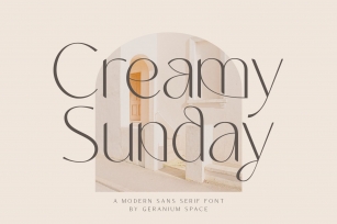 Creamy Sunday Font Download