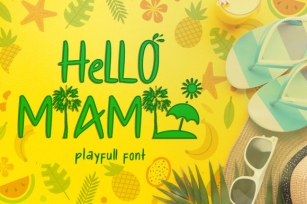 Hello Miami Font Download
