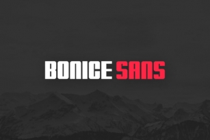 Bonice Font Download