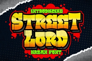 Street Lord Graffiti Font Font Download