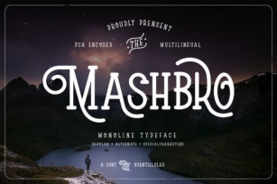 Mashbro Font Download