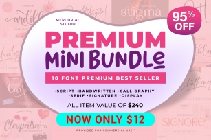 Premium Mini Bundle Font Download