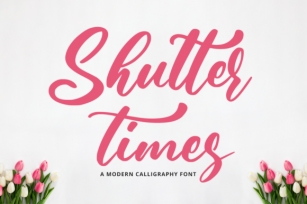 Shutter Times Font Download