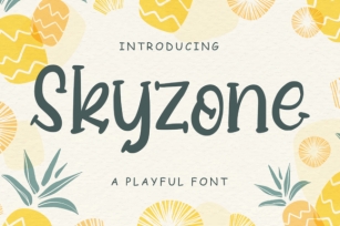 Skyzone Font Download
