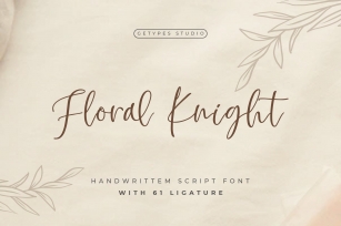 Floral Knight Font Download