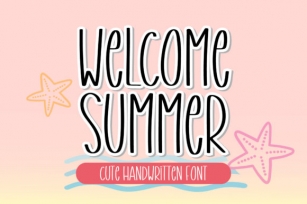 Welcome Summer Font Download
