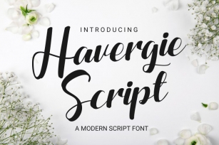 Havergie Script Font Download