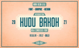 Kudu Bakoh Font Download