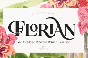 Florian -Swashy Serif Type Font Download