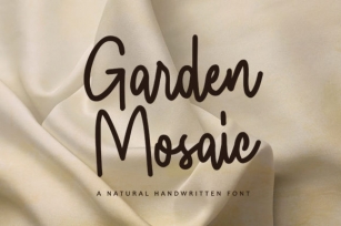 Garden Mosaic Font Download