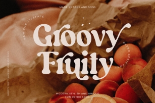 Groovy Fruity Font Download