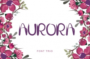 Aurora Font Trio Font Download