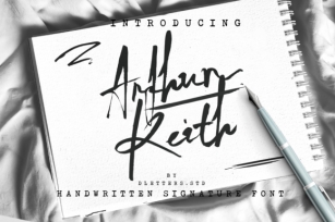 Arthur Keith Font Download