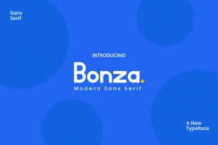 Bonza Font Download