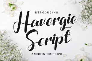 Havergie Scrip Font Download