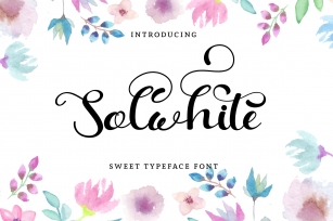 Solwhite Font Download