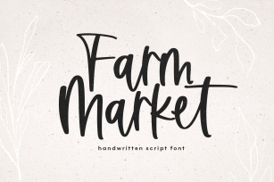 Farm Market Font Download