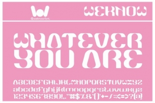 Whatever You Are Font Download