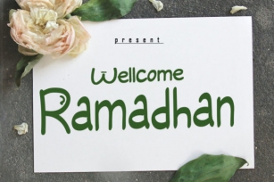 Wellcome Ramadhan Font Download