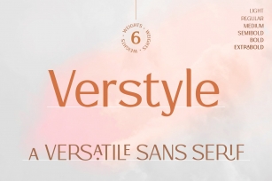 Verstyle Font Download