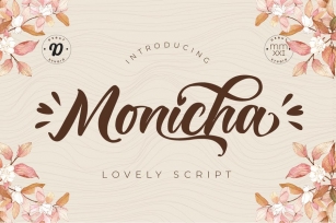 Monicha Script Font Download