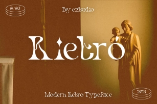 Modern Retro Font - Rietro Font Download