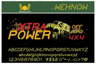 xtra power font Font Download
