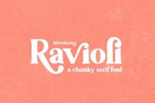 Ravioli Font Download