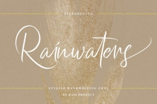 Rainwaters Font Download