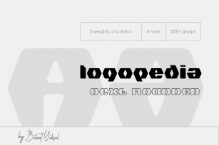 LOGOPEDIA NEXT ROUNDED Font Download