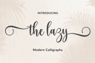 The lazy Font Download