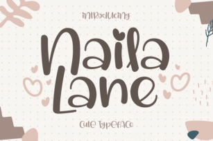 Naila Lane Font Download