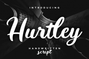Hurtley Handwritten Script Font Download