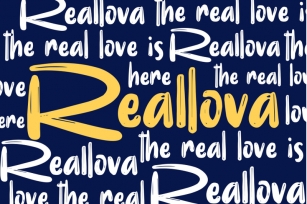 Reallova Font Download