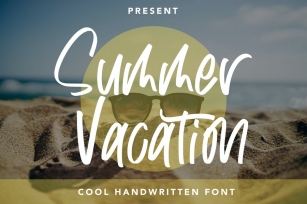 Summer Vacation - Cool Handwritten Font Font Download