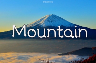 Mountain Font Download