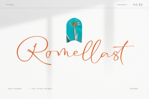 Romellas Font Download