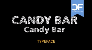 CF Candy Bar PERSO Font Download