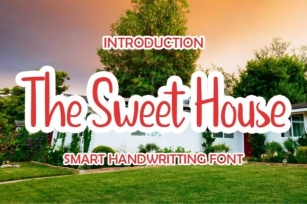 The Sweet House Font Download