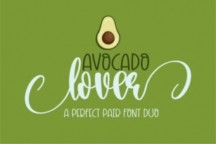 Avocado Lover Font Download