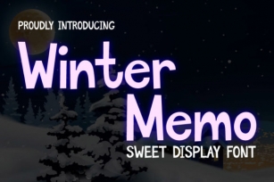 Winter Memo Font Download
