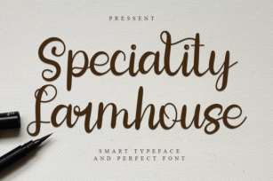 Speciality Farmhouse Font Download