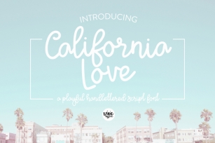 California Love Font Font Download