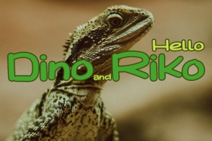 Dino Riko Font Download
