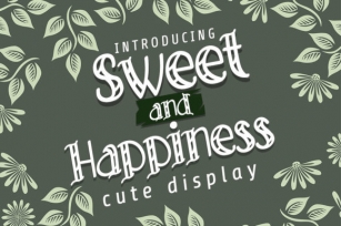 Sweet and Happiness Font Download