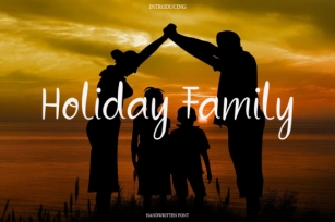 Holiday Family Font Download