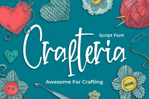 Crafteria Script Font Font Download