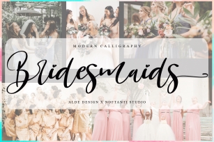 Bridesmaids Font Download