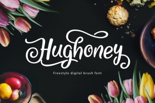 Hughoney Script Font Download